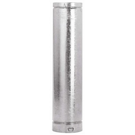 Selkirk Metalbestos Selkirk Metalbestos 3in. X 12in. RV Gas Vent Round Pipe  3RV-12 3RV-12